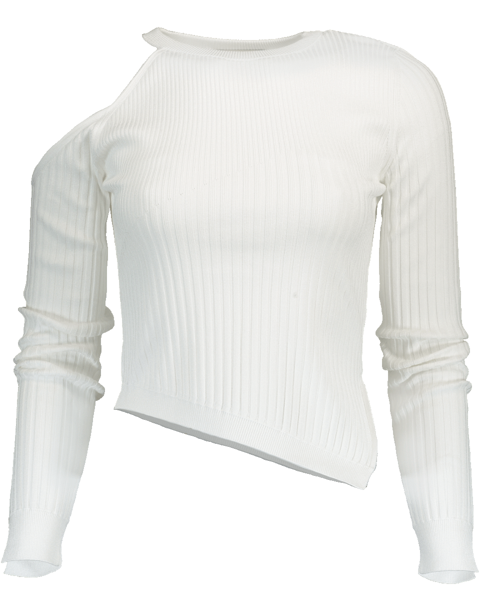 Cold Shoulder Crop Top CLOTHINGTOPMISC CUSHNIE   