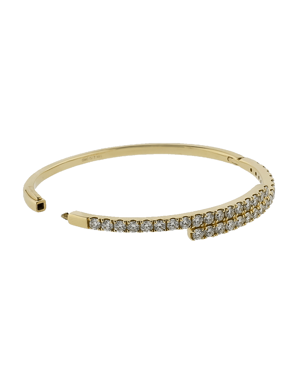 DANA REBECCA DESIGNS-Nikki Joy Diamond Cuff Bracelet-YELLOW GOLD