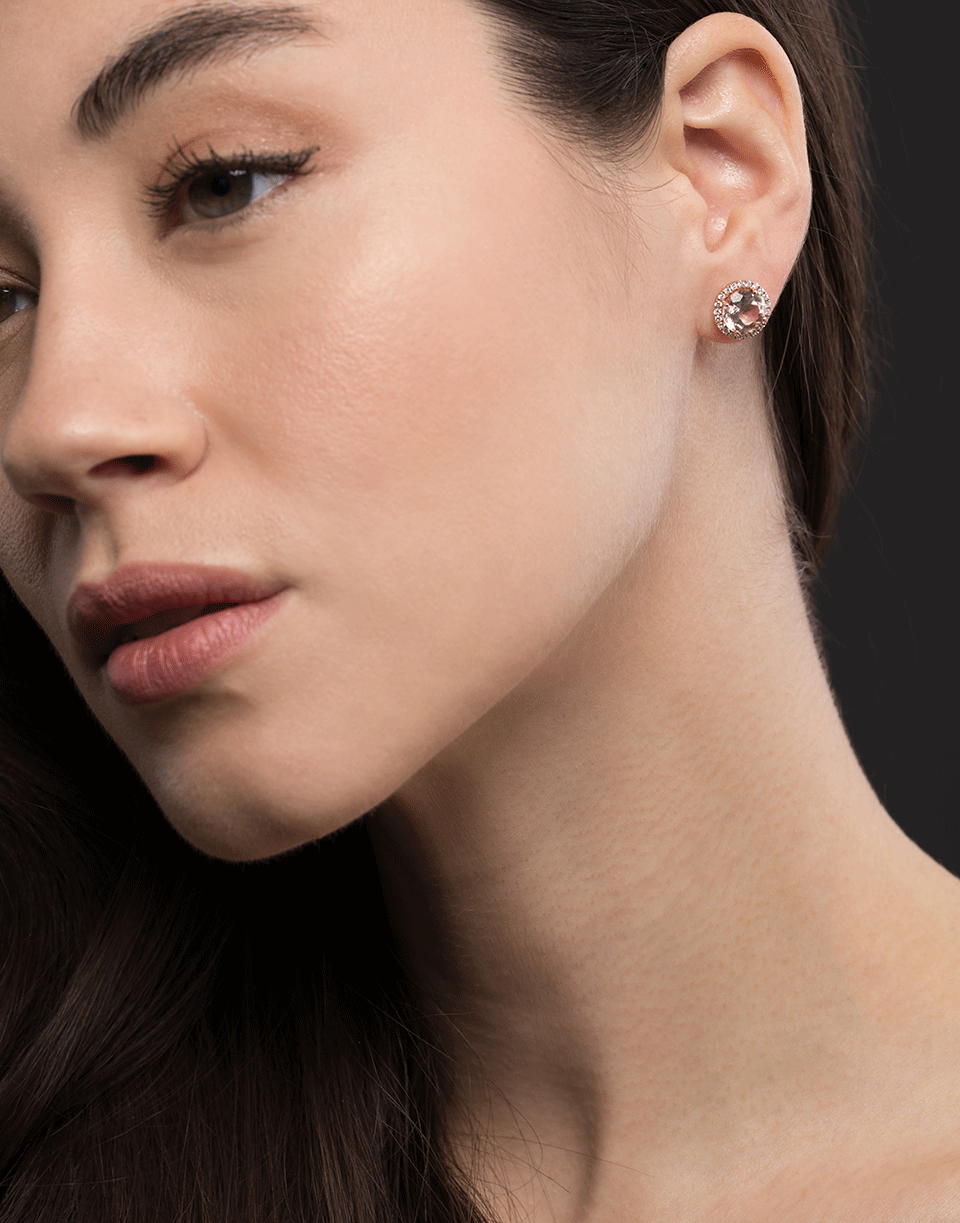 Anna Beth Morganite Stud Earrings JEWELRYFINE JEWELEARRING DANA REBECCA DESIGNS   