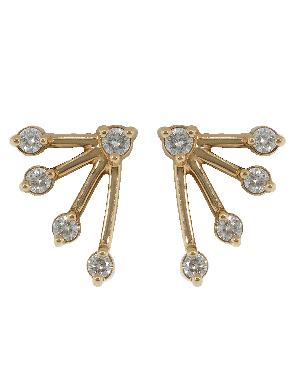 DANA REBECCA DESIGNS-Sophia Ryan Diamond Stud Earrings-ROSE GOLD