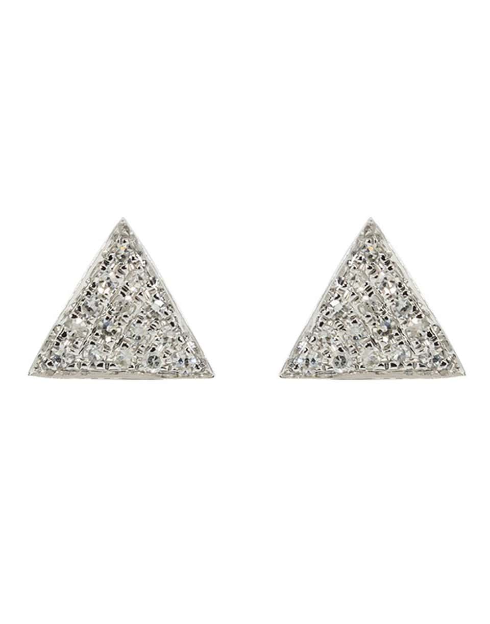 Emily Sarah Triangle Diamond Studs JEWELRYFINE JEWELEARRING DANA REBECCA DESIGNS   