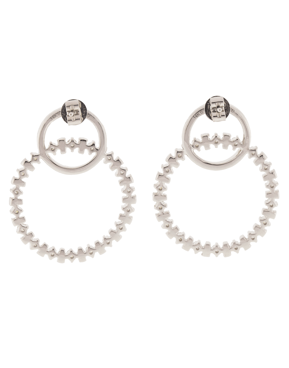 DANA REBECCA DESIGNS-Reese Brooklyn Diamond Drop Earrings-WHITE GOLD