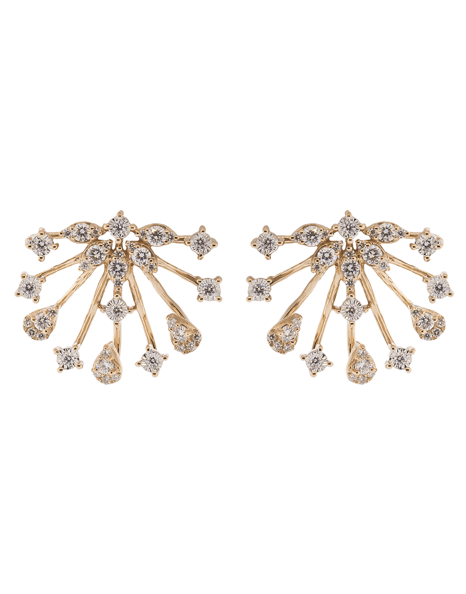 DANA REBECCA DESIGNS-Diamond Earrings-YELLOW GOLD