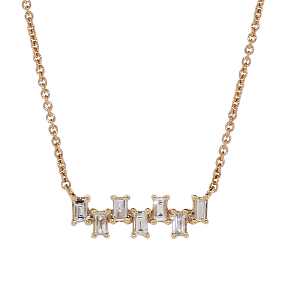 DANA REBECCA DESIGNS-Sadie Pearl Diamond Necklace-ROSE GOLD