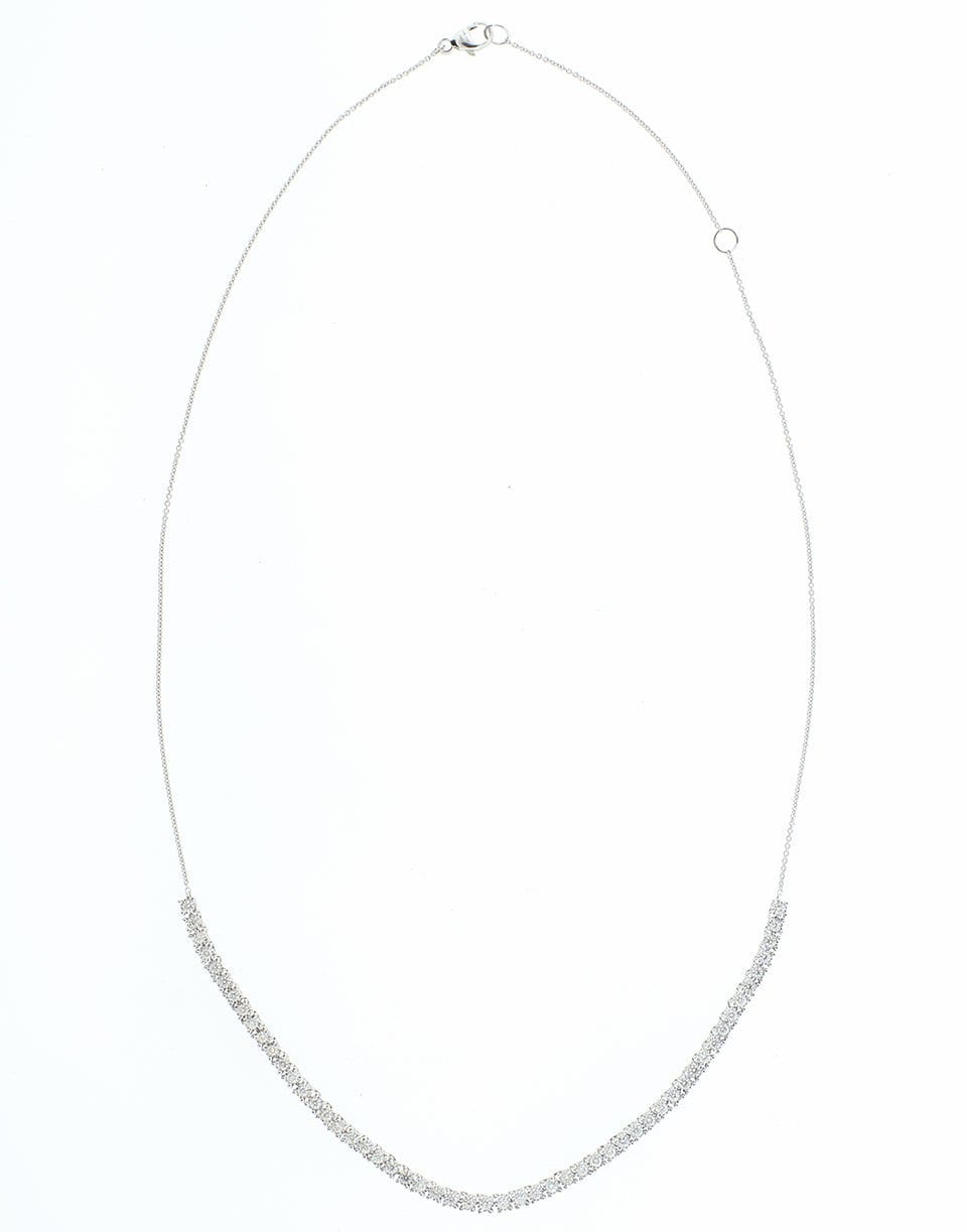 DANA REBECCA DESIGNS-Ava Bea White Gold Diamond Tennis Necklace-WHITE GOLD