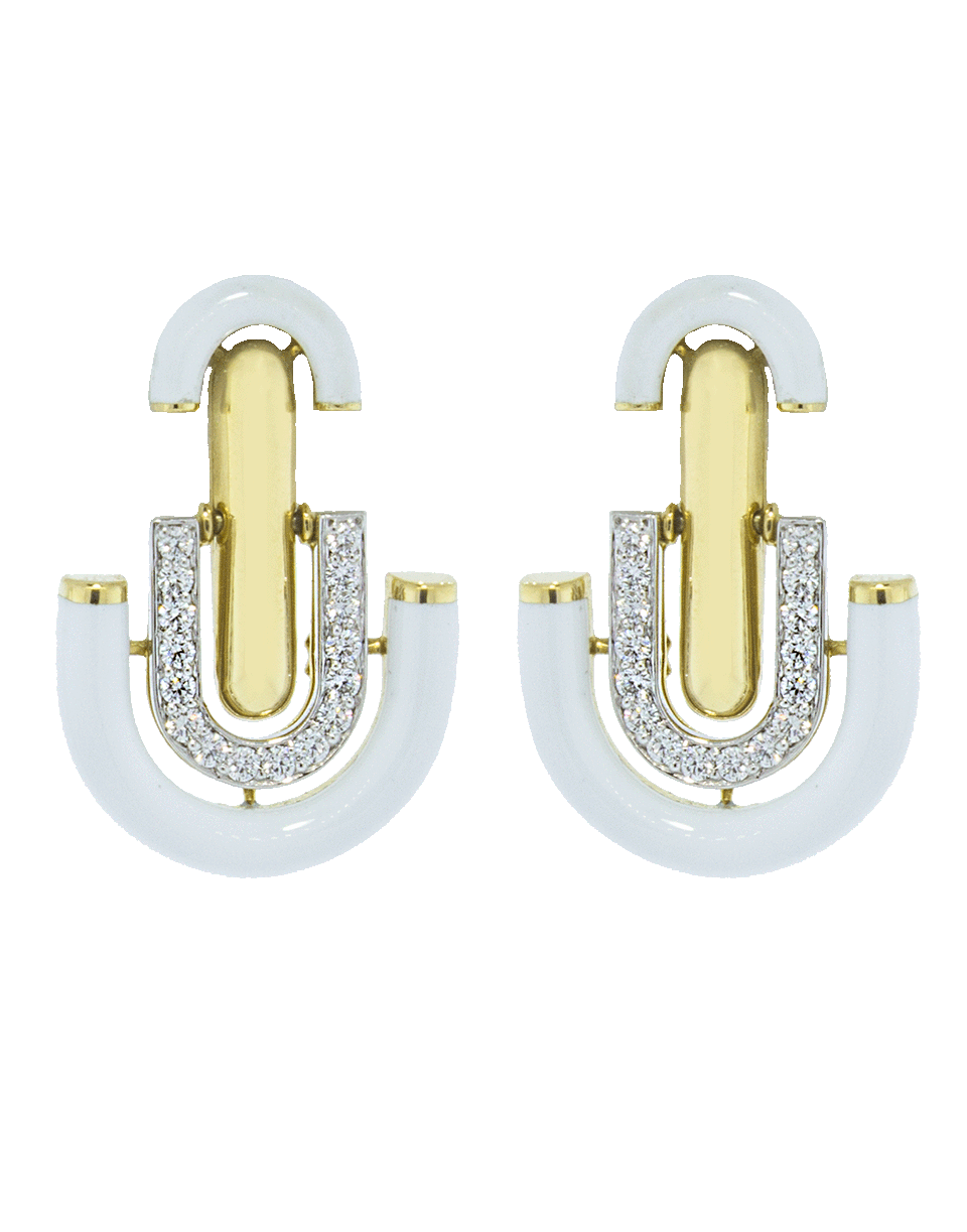 DAVID WEBB-Unity Earrings-YELLOW GOLD
