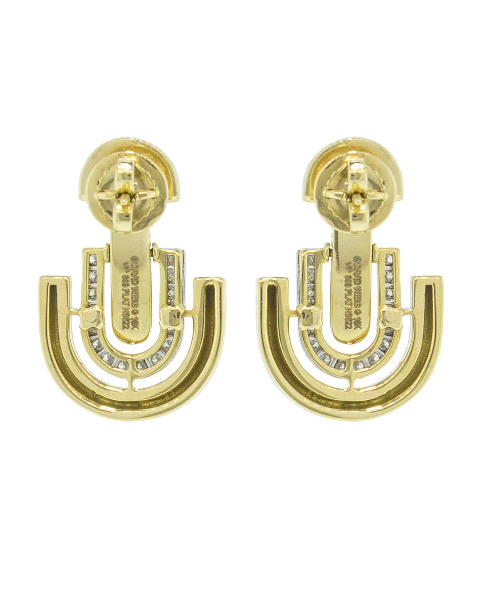 DAVID WEBB-Unity Earrings-YELLOW GOLD