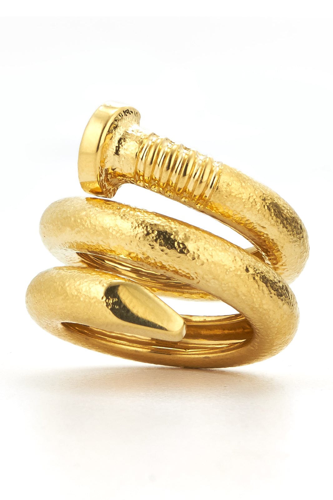 DAVID WEBB-Nail Ring-YELLOW GOLD