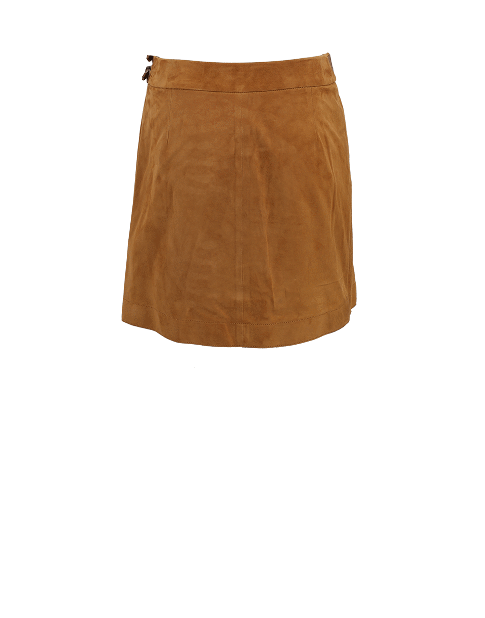 DEREK LAM 10 CROSBY-Belted Wrap Skirt-