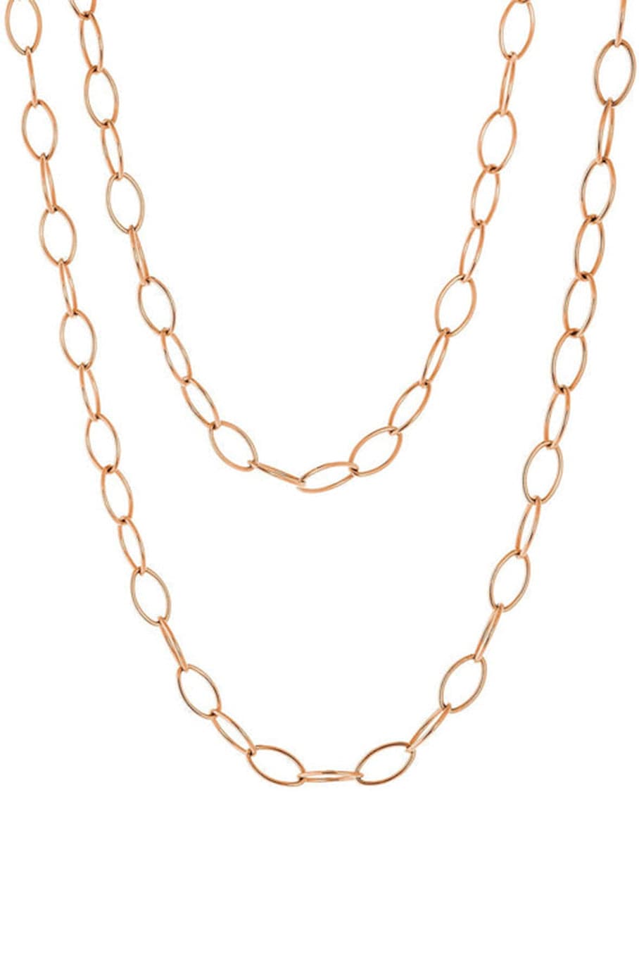 DEVON WOODHILL-Large Oval Link Chain - 30"-ROSE GOLD
