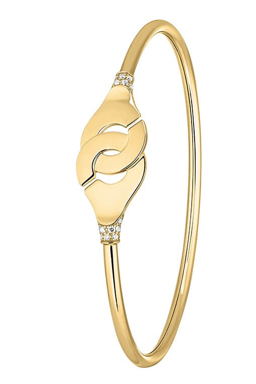 DINH VAN-Menottes R12 Flex Bracelet-YELLOW GOLD