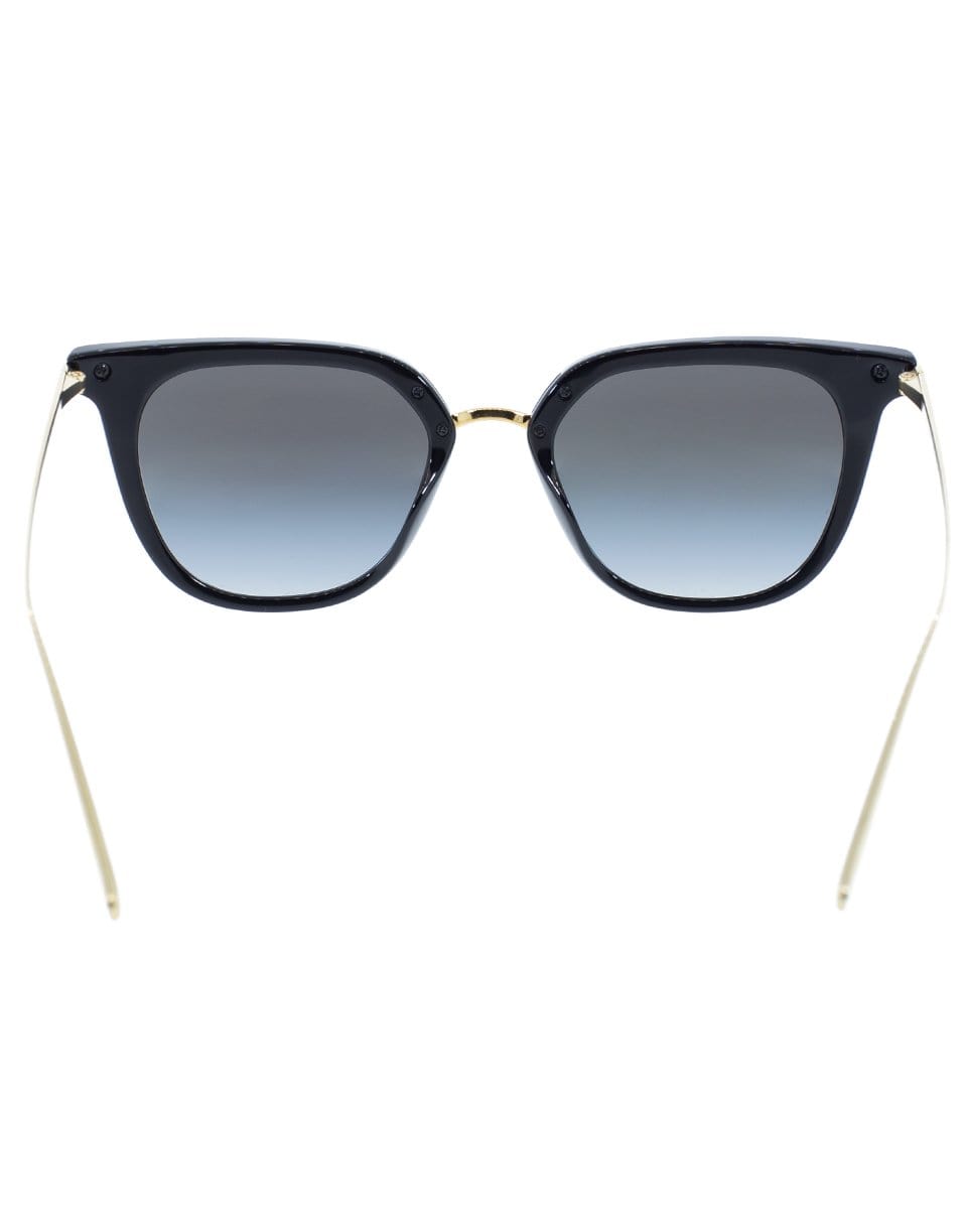 DOLCE & GABBANA-Panthos Shapes Sunglasses-BLACK