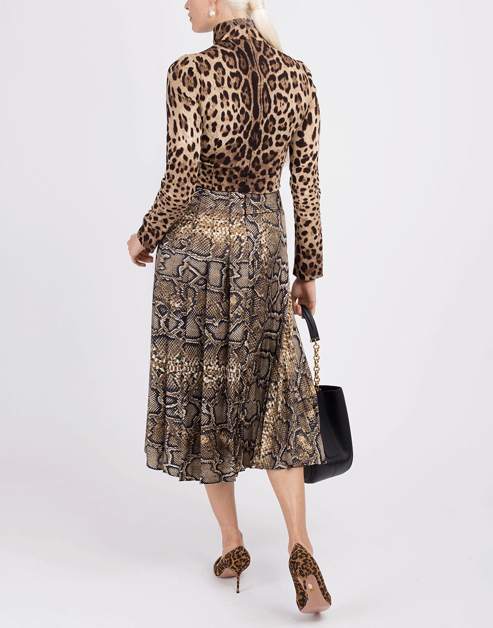 Leopard Turtleneck CLOTHINGTOPMISC DOLCE & GABBANA   