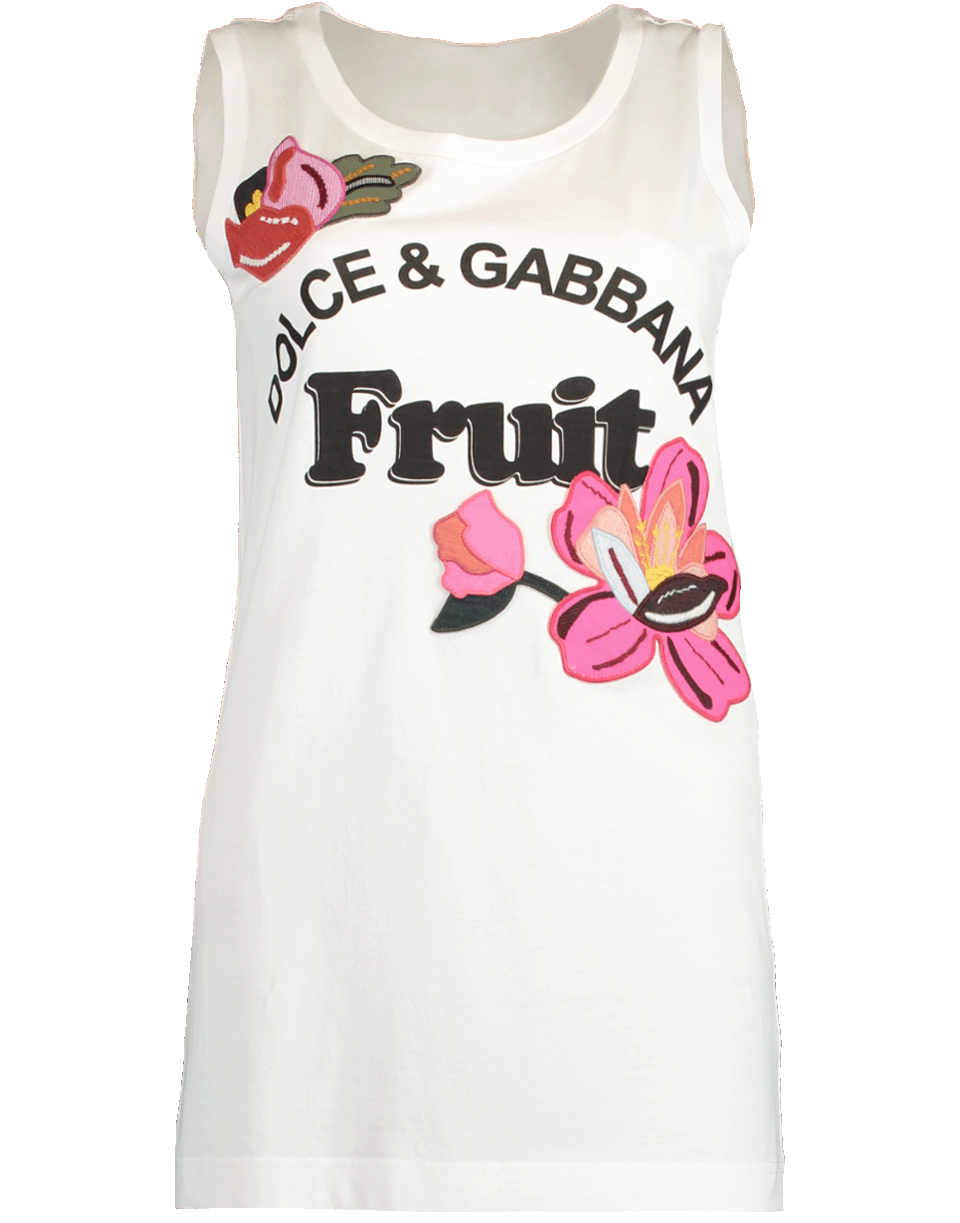 Fruit Tank CLOTHINGTOPTANK DOLCE & GABBANA   