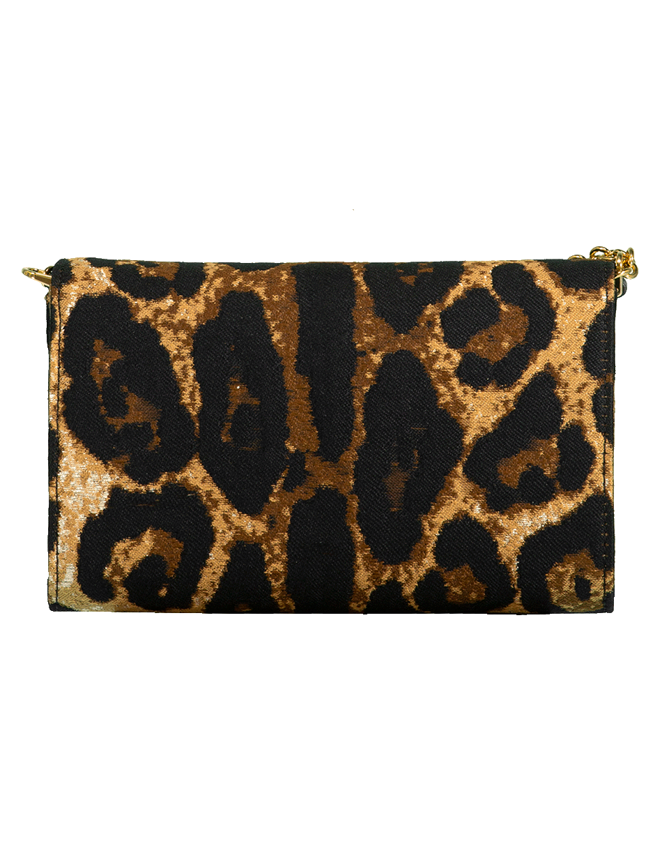 DOLCE & GABBANA-DG Girl Clutch-LEOPARD