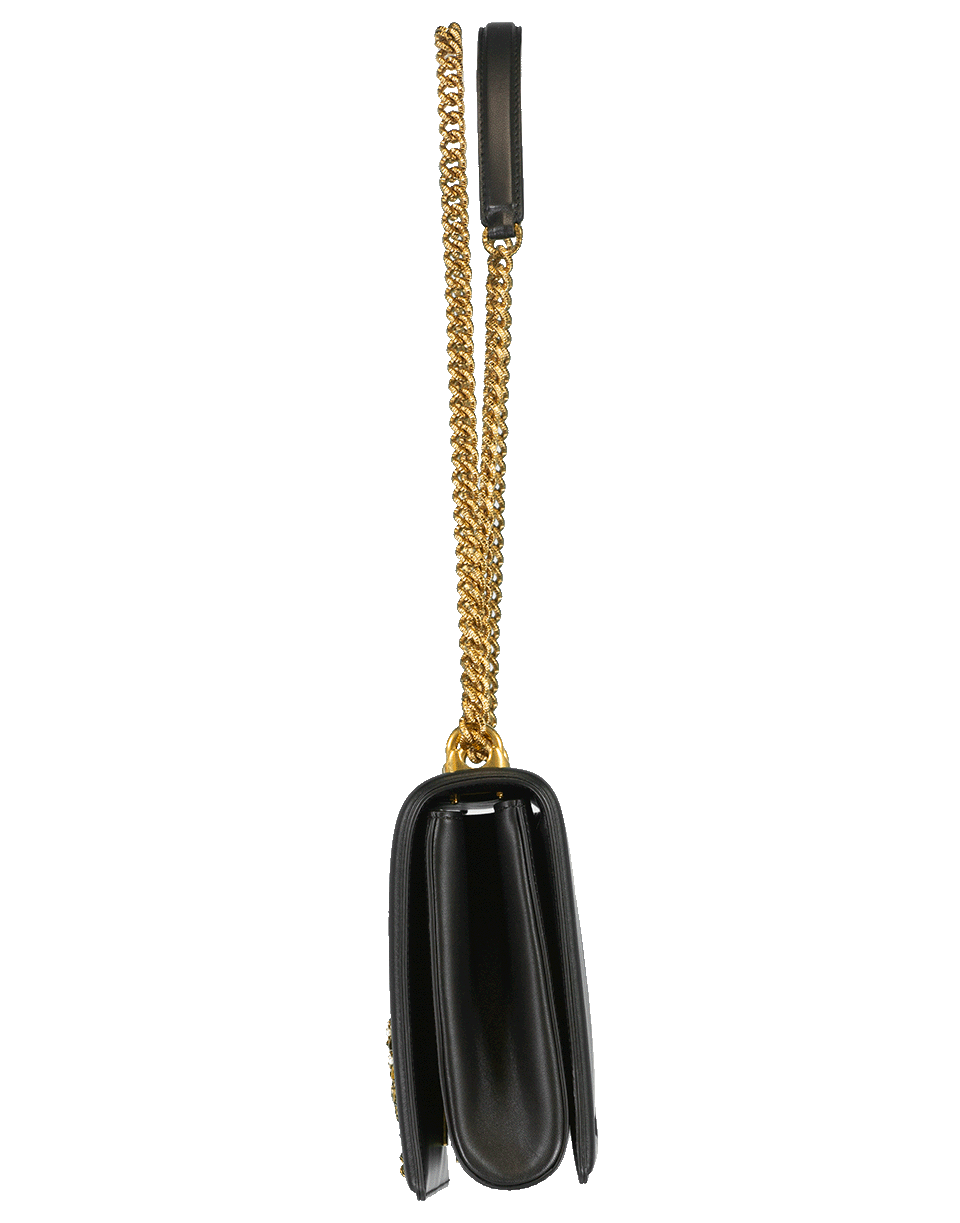 Black Devotion Medium Flap Chain Bag HANDBAGSHOULDER DOLCE & GABBANA   