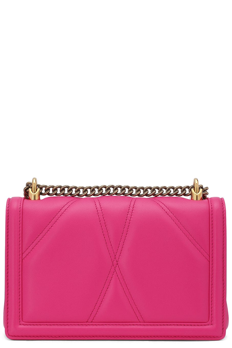 Heart Logo Quilted Pink Flap Bag – Marissa Collections