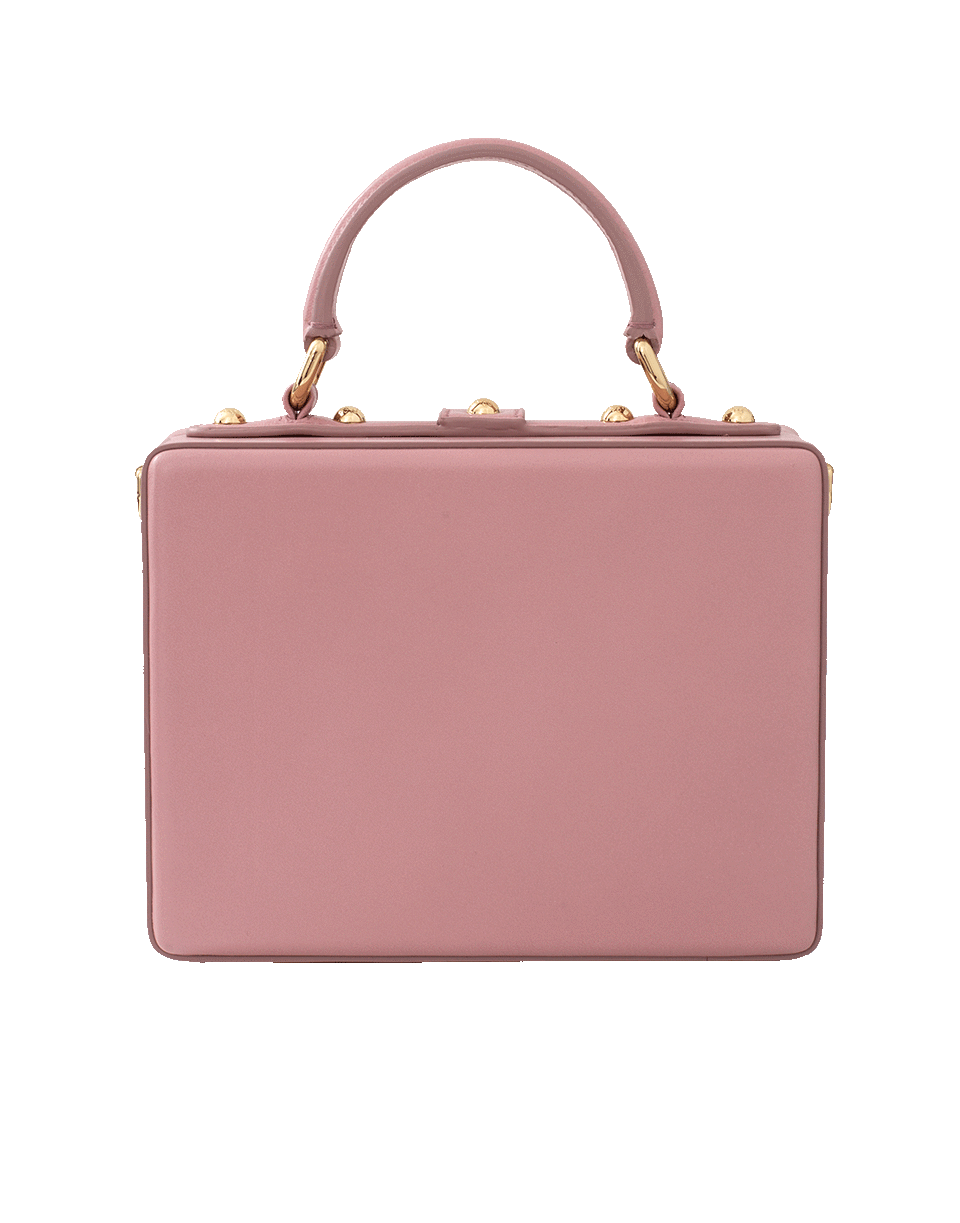 DOLCE & GABBANA-Quilted Box Bag-ROSA
