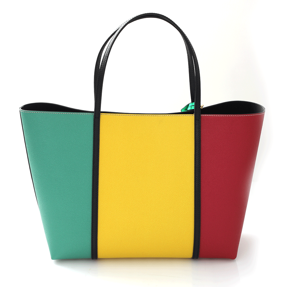 DOLCE & GABBANA-Color Block Shopper-MULTI