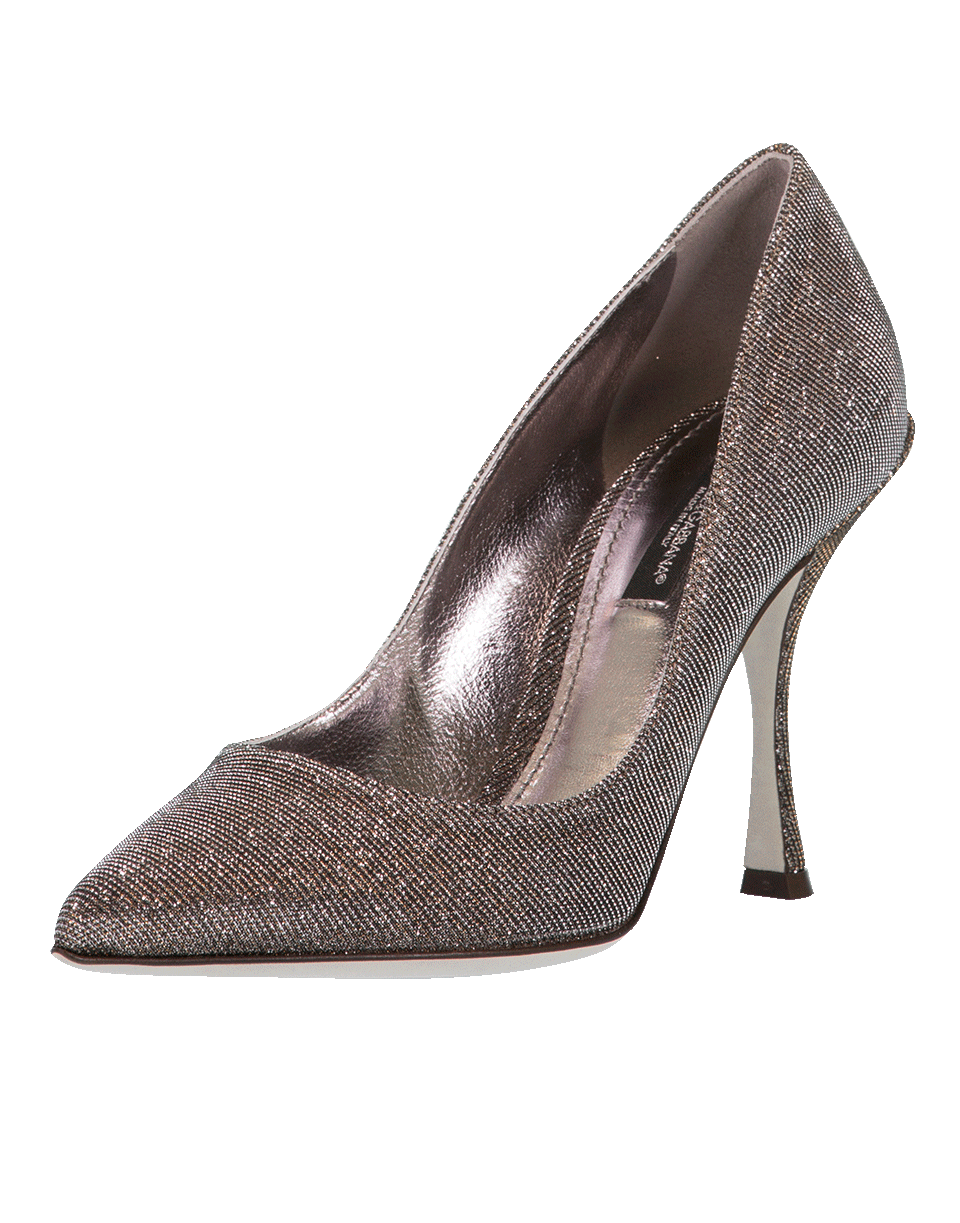 DOLCE & GABBANA-Lori 90 Glitter Pump-