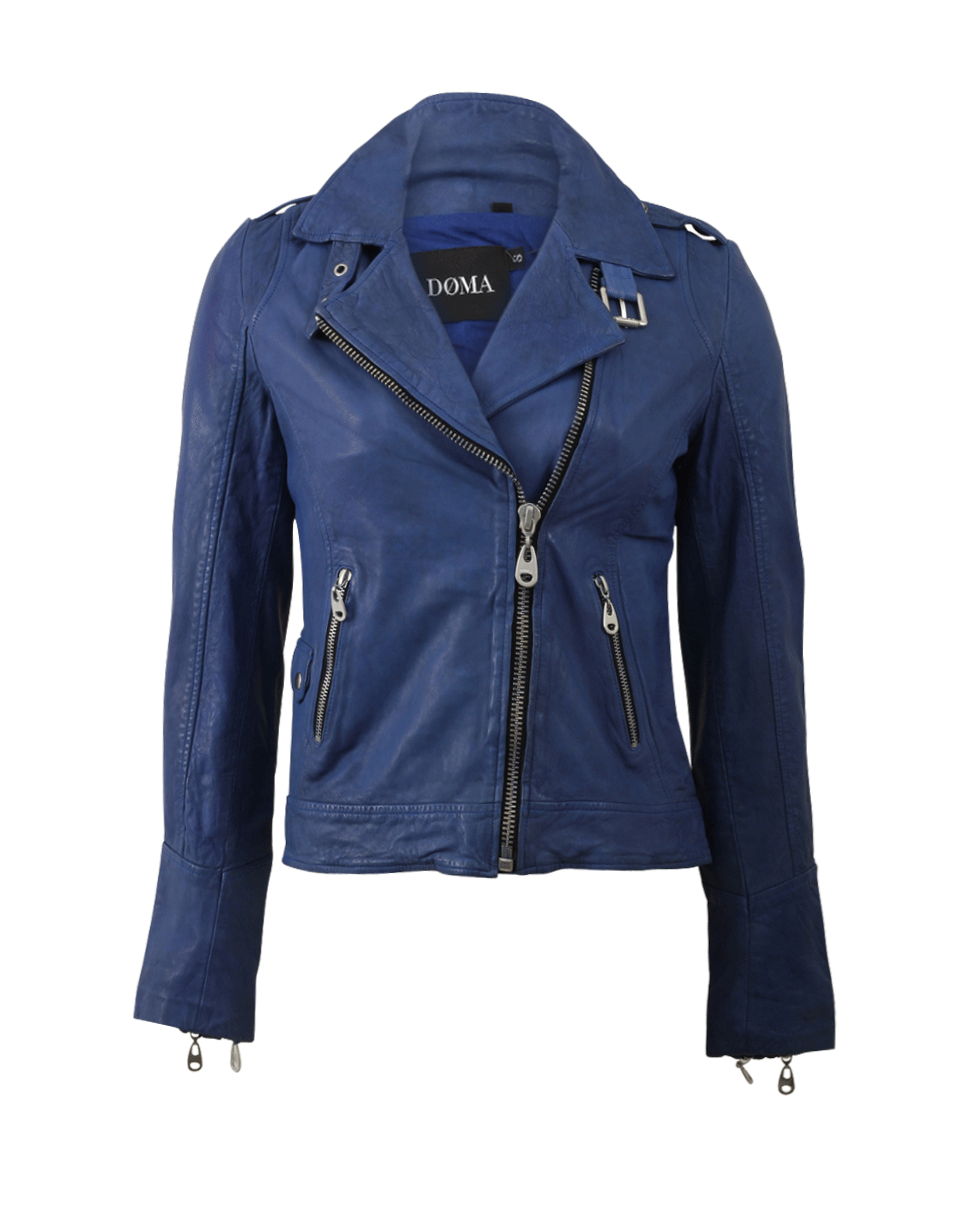 DOMA-Moto Leather Jacket-