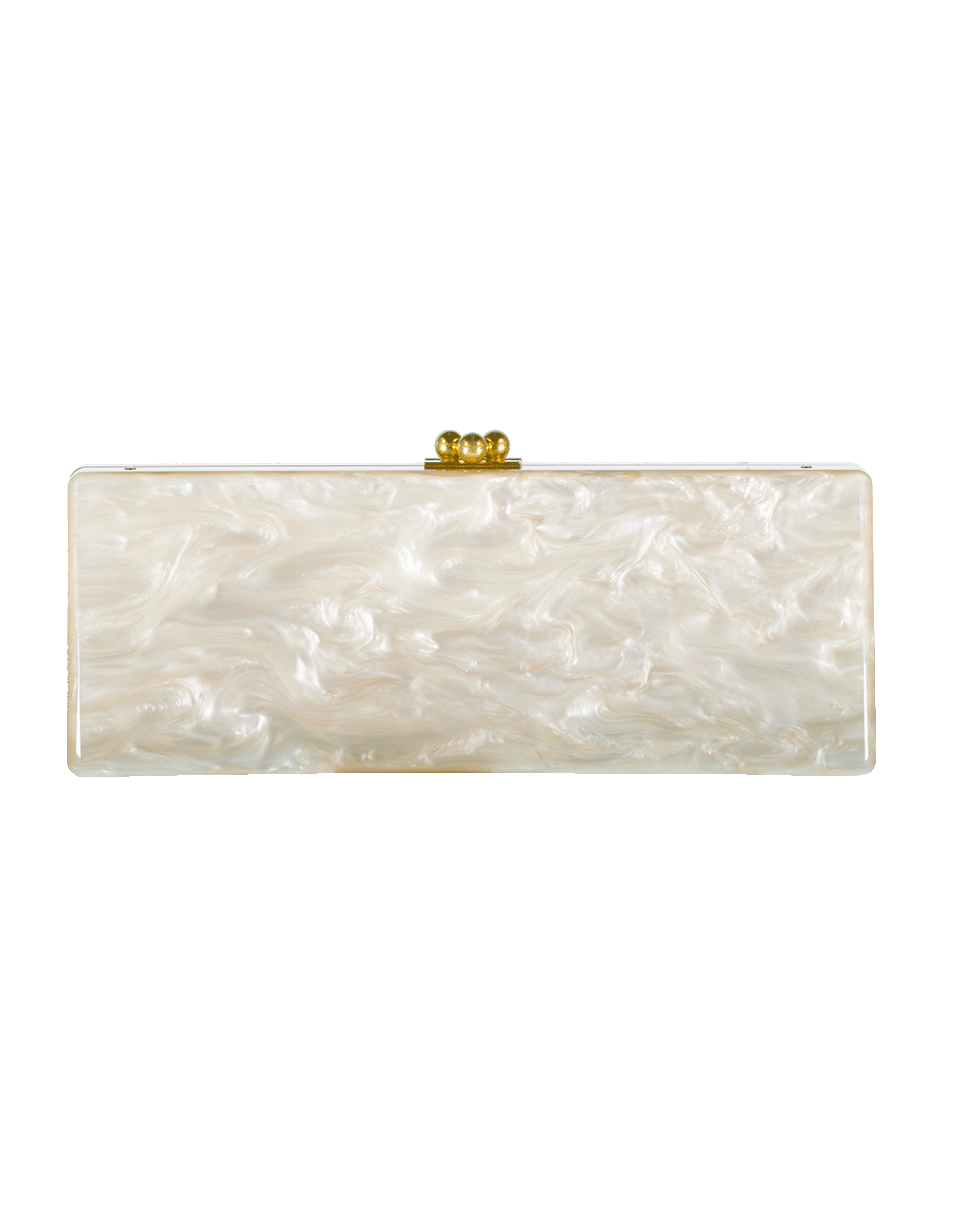 EDIE PARKER-Flavia Solid Clutch-NUDE
