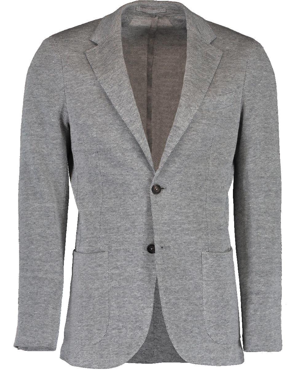 Pique Jersey Linen Jacket MENSCLOTHINGJACKET ELEVENTY   