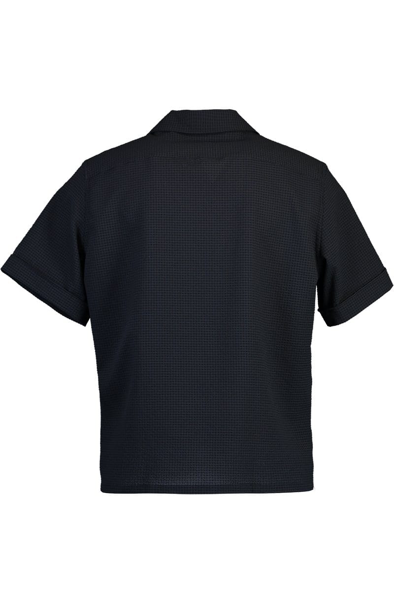 ELEVENTY-Button Up Shirt - Navy-