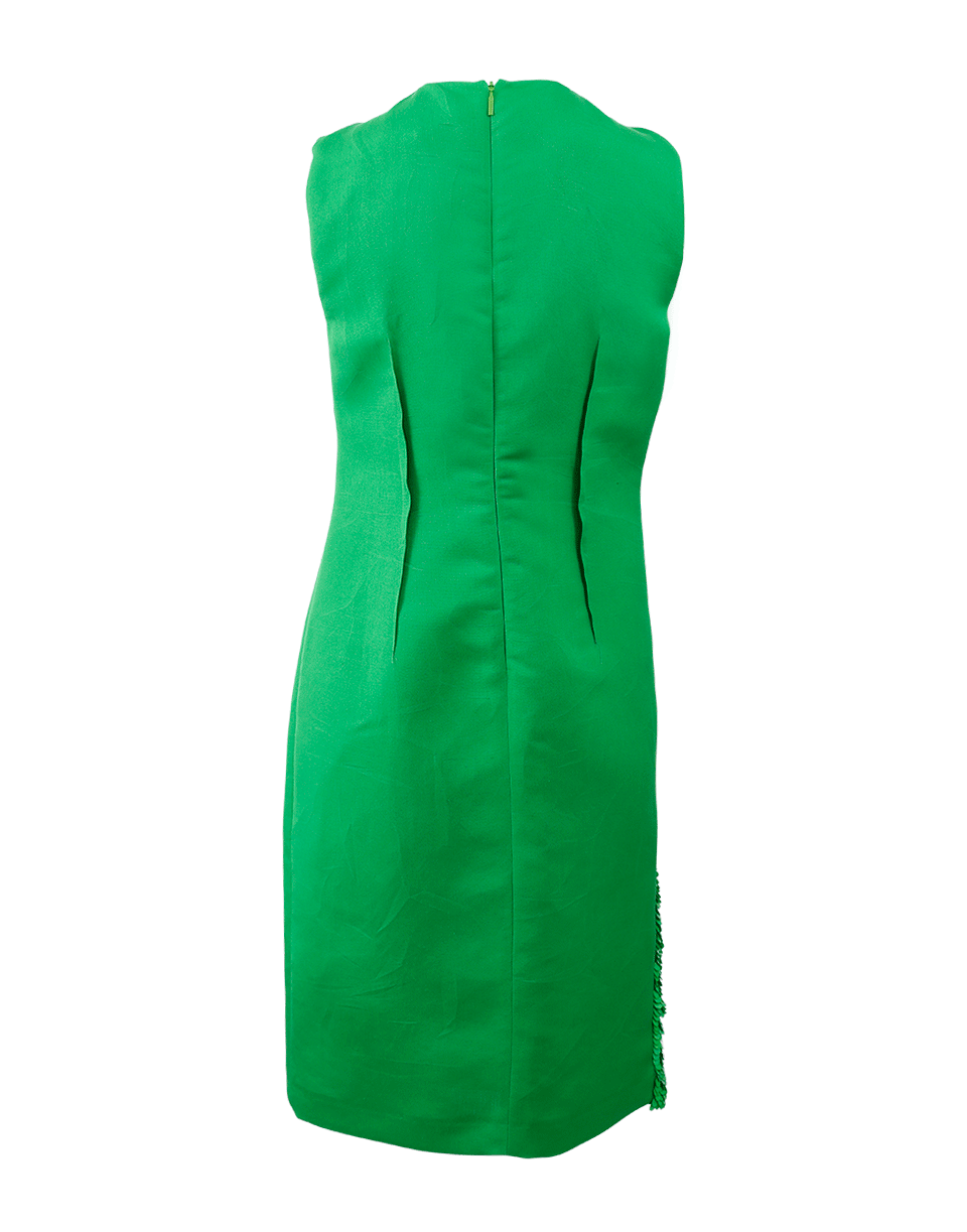 EMILIO PUCCI-Sequined Cocktail Dress-GREEN