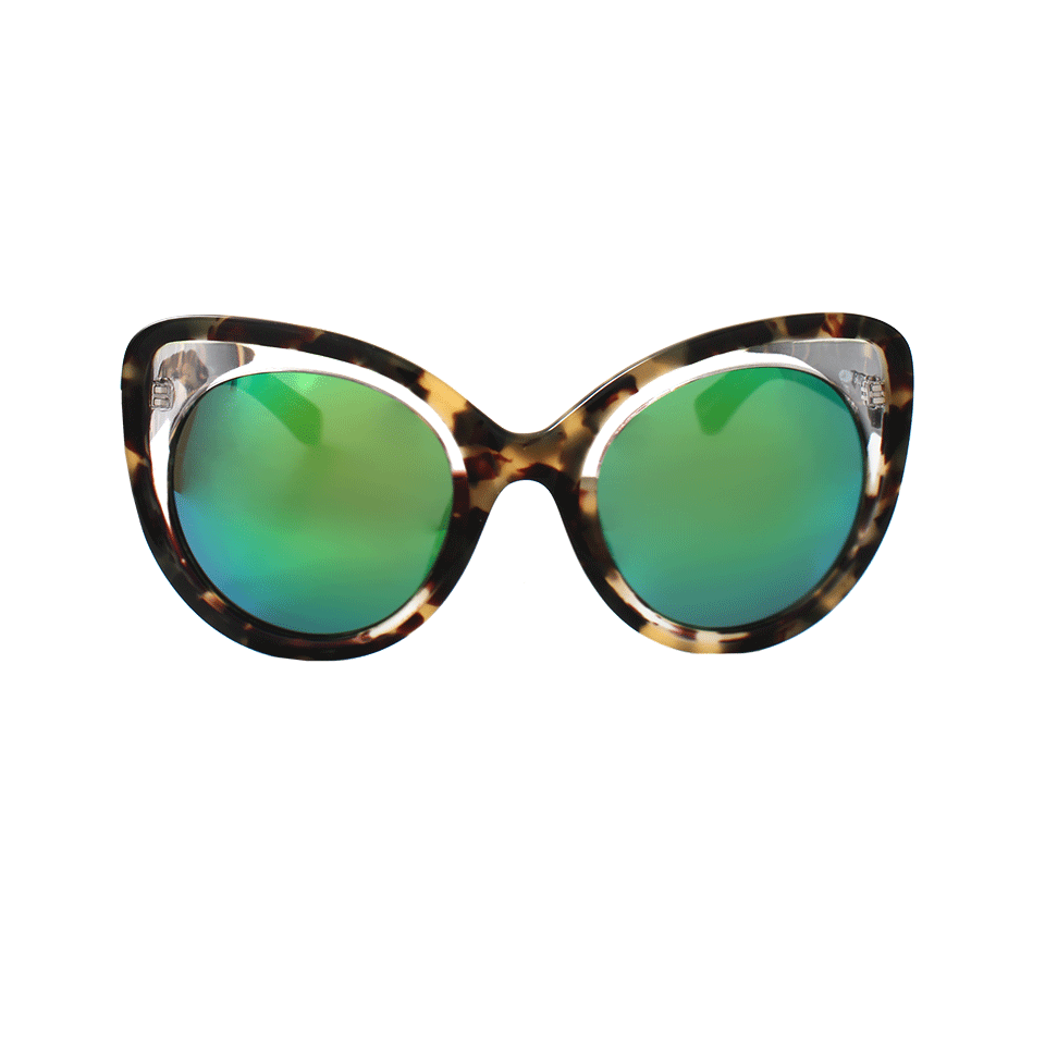 ERDEM-Illusion Cat Eye Sunglasses-SHELL