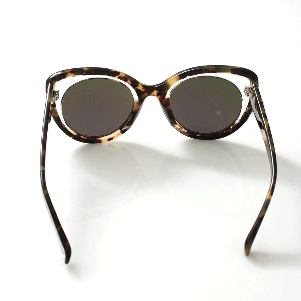 ERDEM-Illusion Cat Eye Sunglasses-SHELL