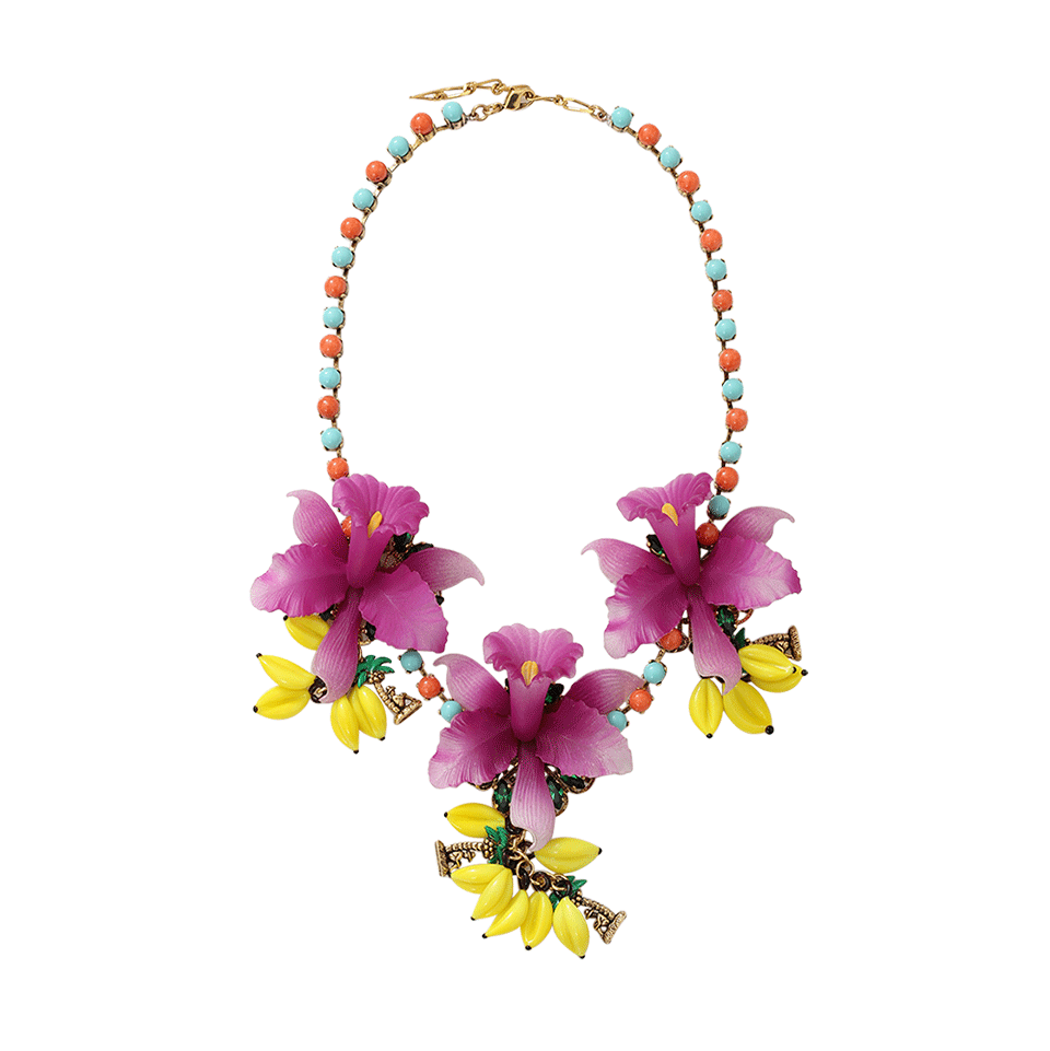 ERICKSON BEAMON-Copacabana Flower Necklace-FLOWER