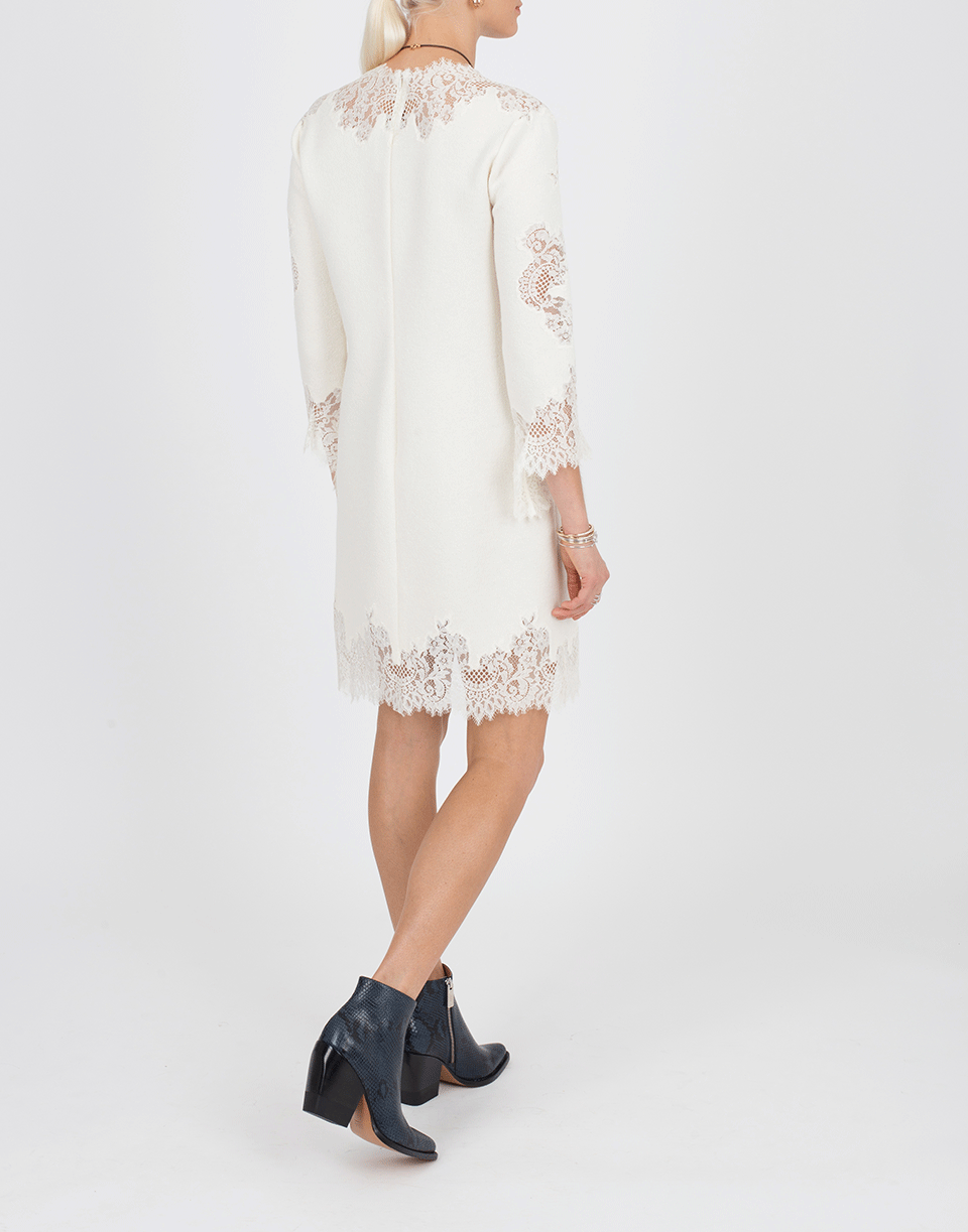 Lace Trim Mini Dress – Marissa Collections