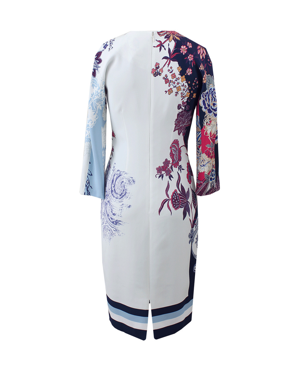 ETRO-Fitted Print Dress-