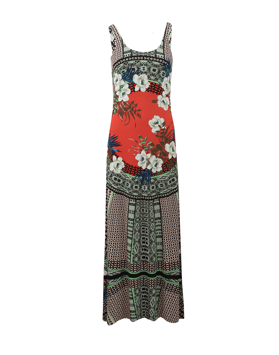 ETRO-Floral Print Tank Dress-