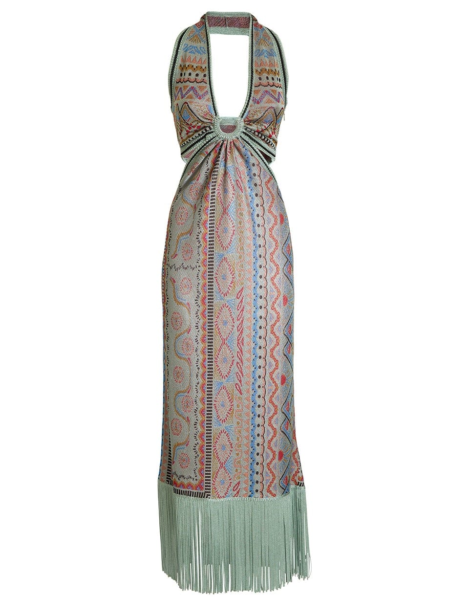 Halter Neck Knit Maxi Dress CLOTHINGDRESSCASUAL ETRO   