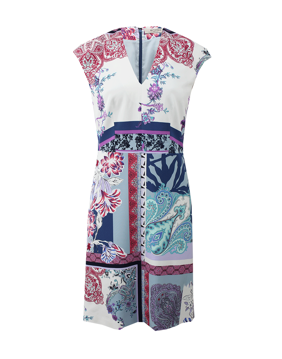 Paisley Print Dress – Marissa Collections