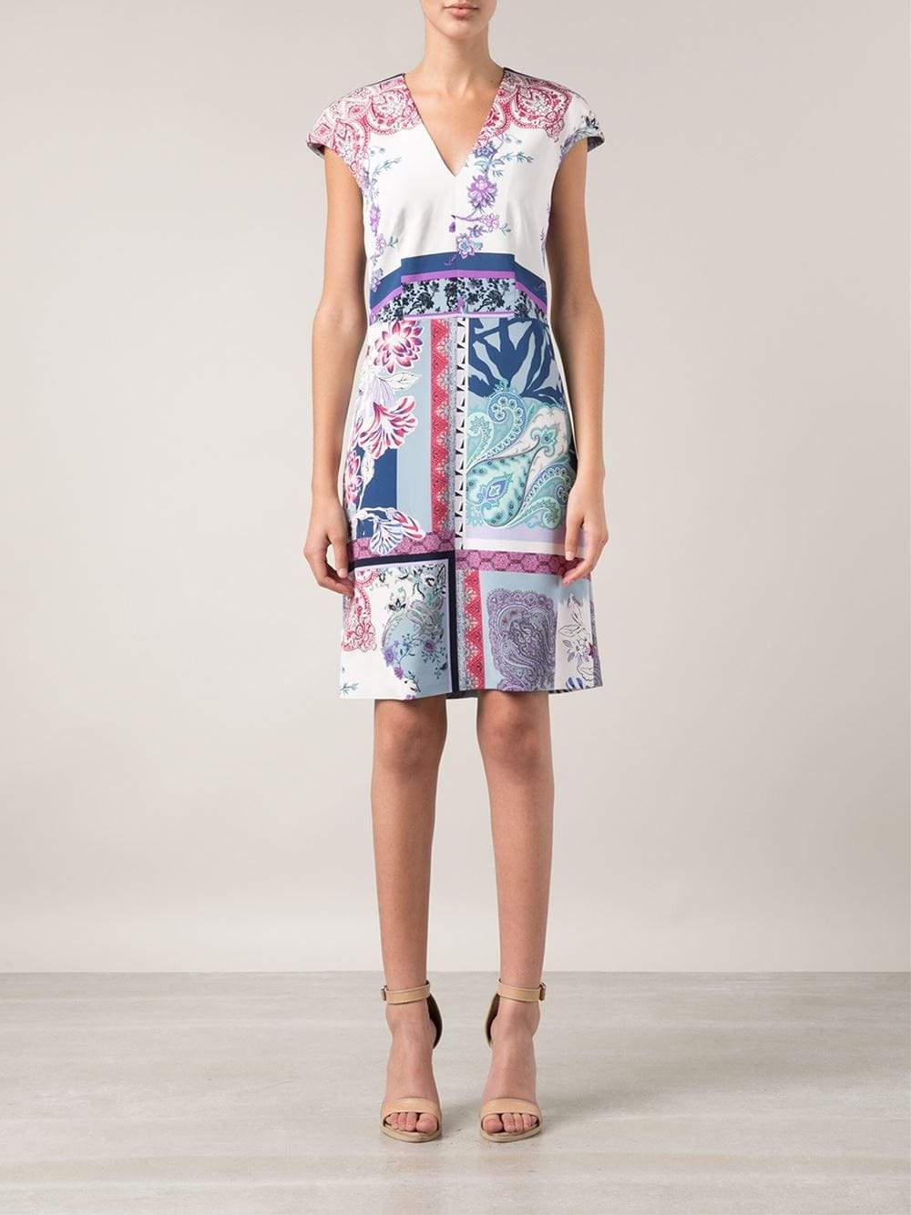 ETRO-Paisley Print Dress-
