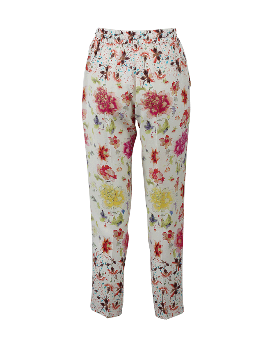 ETRO-Draw-String Floral Pant-
