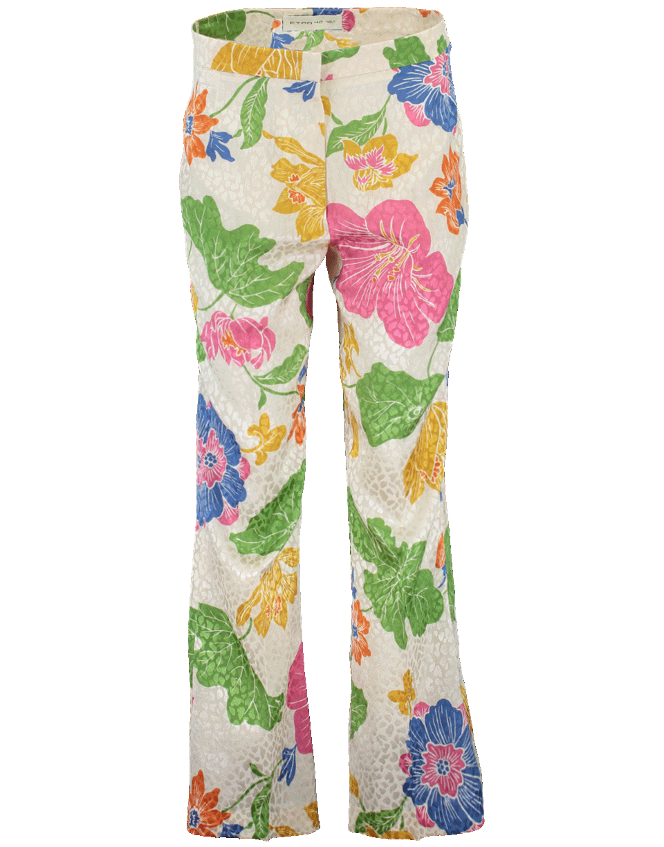 ETRO-Floral Print Pant-