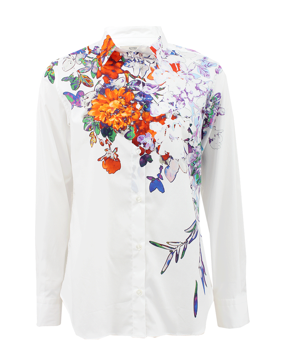 Long Sleeve Floral Print Blouse CLOTHINGTOPBLOUSE ETRO   