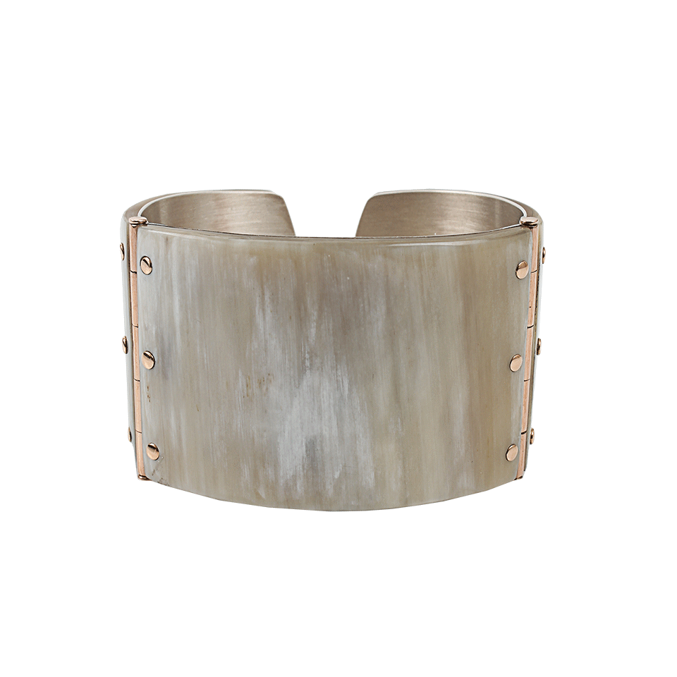 One of a Kind White Zebu Horn Cuff Bracelet – Marissa Collections