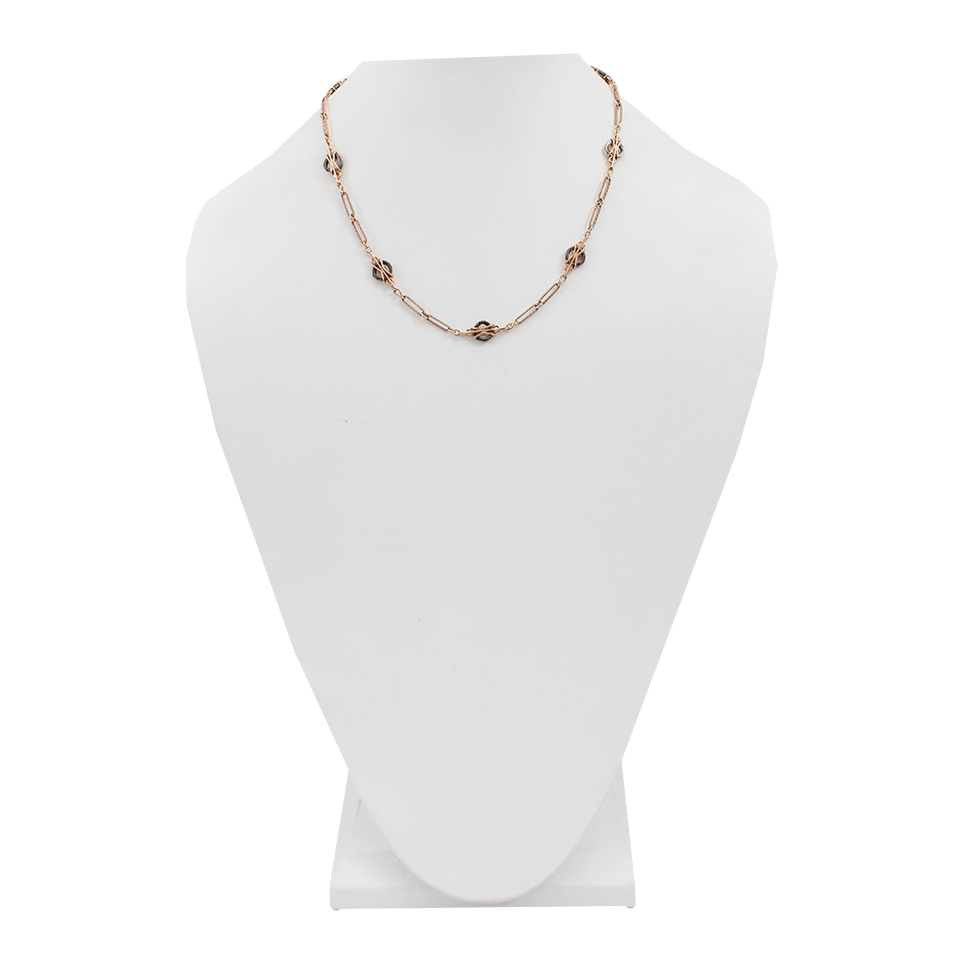 FEDERICA RETTORE-Chain Link Necklace-ROSE GOLD