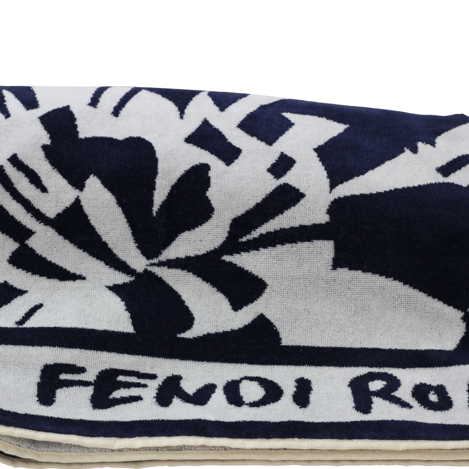 FENDI-Beach Towel-BLUE