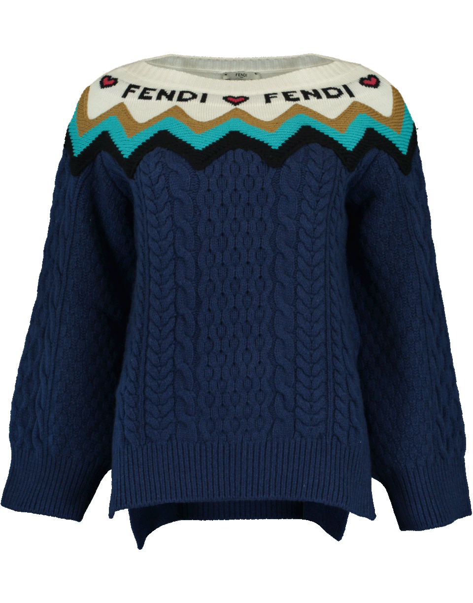 Heartbeat Sweater CLOTHINGTOPSWEATER FENDI   