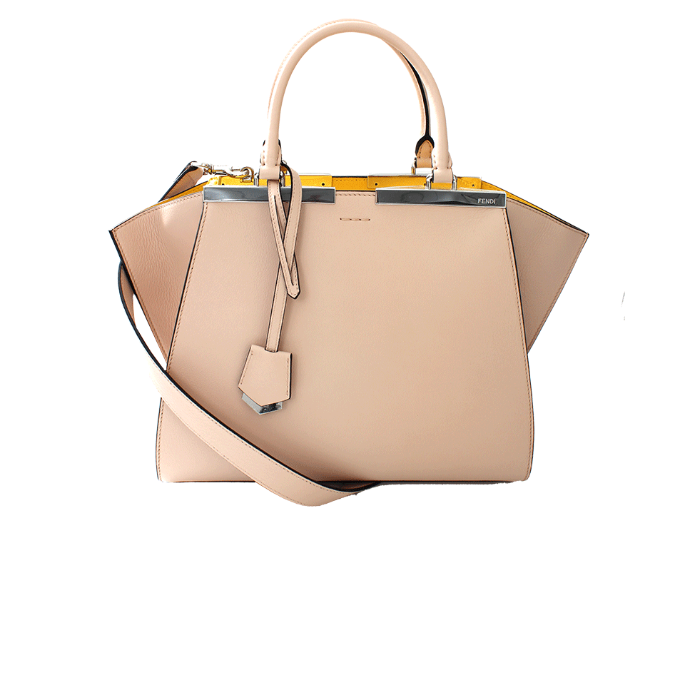 FENDI-3Jours Shopper-PNK/YLLW