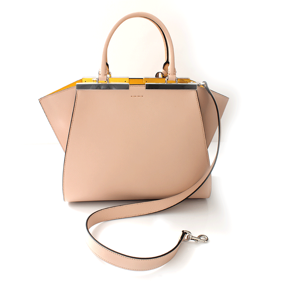 FENDI-3Jours Shopper-PNK/YLLW