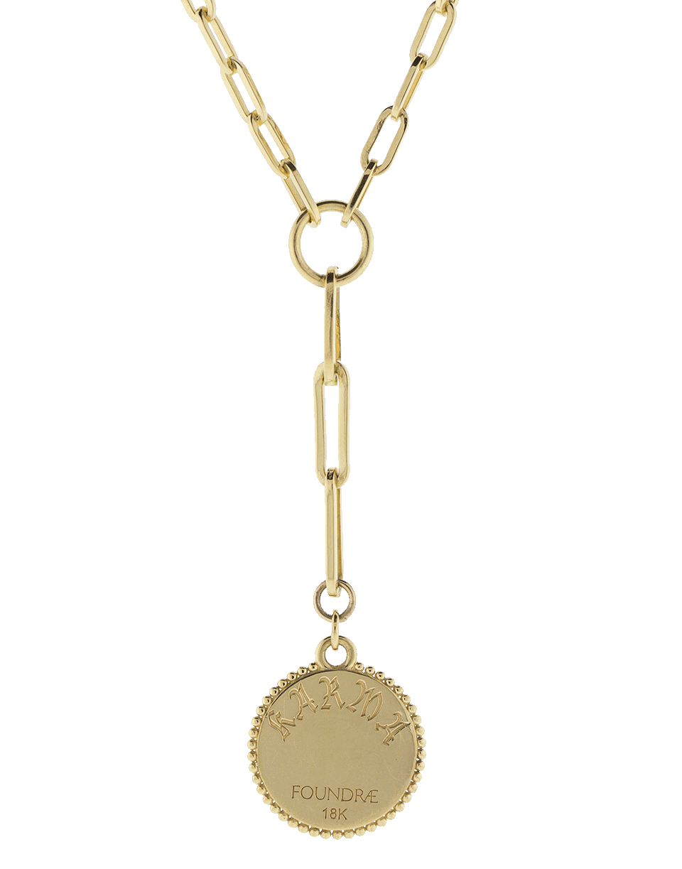 Karma Medallion Necklace JEWELRYFINE JEWELNECKLACE O FOUNDRAE   