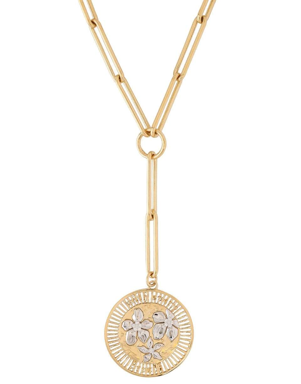 FOUNDRAE-Resilience Clip Chain Necklace-YELLOW GOLD