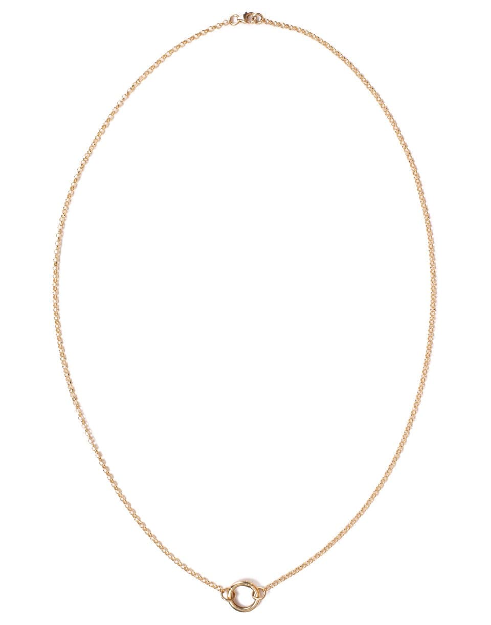 FOUNDRAE-Small Belcher Open Link Chain-YELLOW GOLD